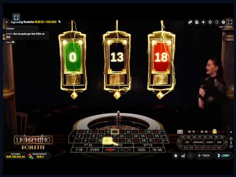 Feedback: Es lohnt sich, die Zeit für Lightning Roulette-Kasino zu verbringen