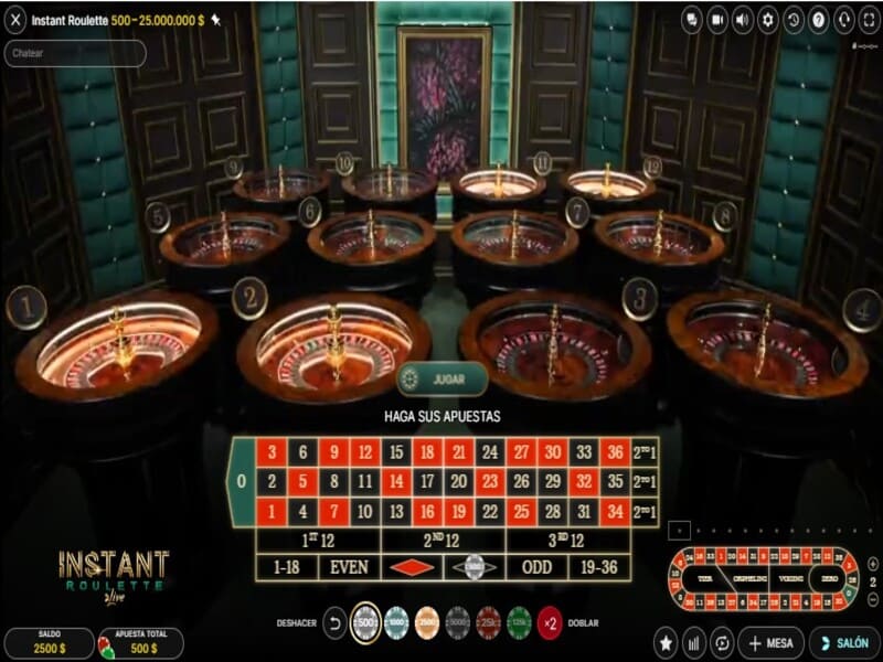 Über Instant Live Roulette Spiel