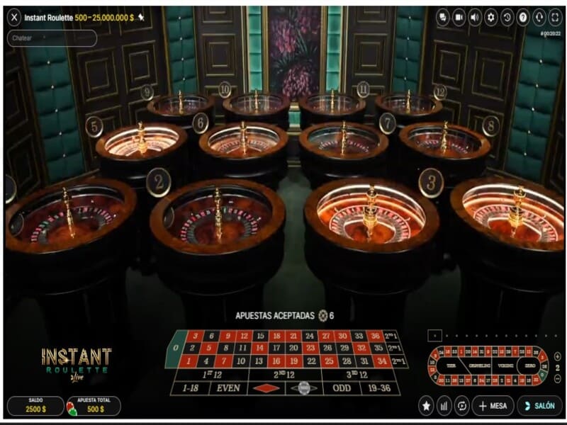 Instant Live Roulette