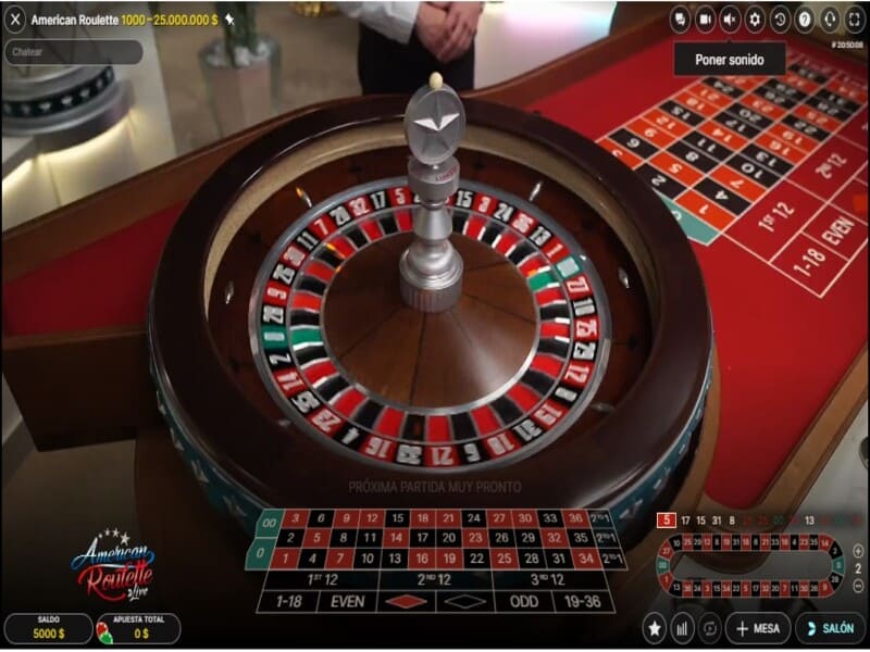 Acerca del juego American Roulette