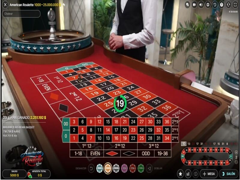 Where to play American Roulette by Evolution Gaming