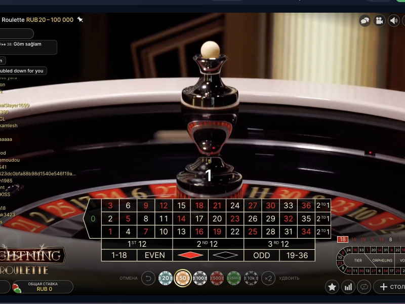 Отзыв: Lightning roulette интересная и азартная онлайн игра
